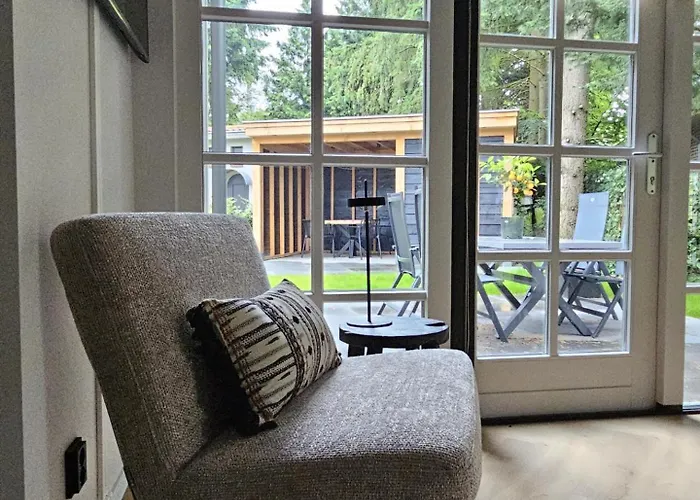 Dom wakacyjny Casa Do Cervo, Boshof 6 Luxe Met Overdekt Terras Ermelo